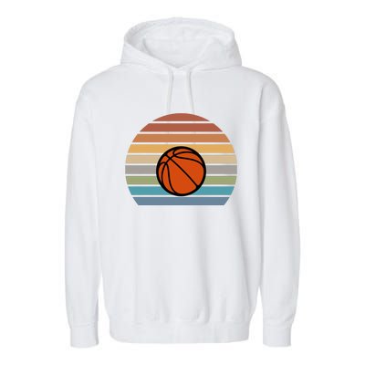 Basketball Gift For Basketball Fan Sport Team Garment-Dyed Fleece Hoodie