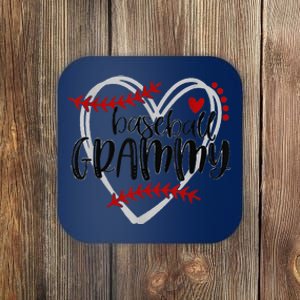 Baseball Grammy For Grandma Women Mother's Day Coaster