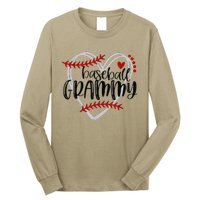 Baseball Grammy For Grandma Women Mother's Day Long Sleeve Shirt