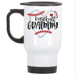 Baseball Grammy For Grandma Women Mother's Day Stainless Steel Travel Mug