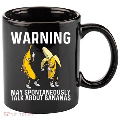 Banana Gift For Men Women Boys Girls Kids Banana Fruit Lover Gift 11oz C Handle Ceramic Mug