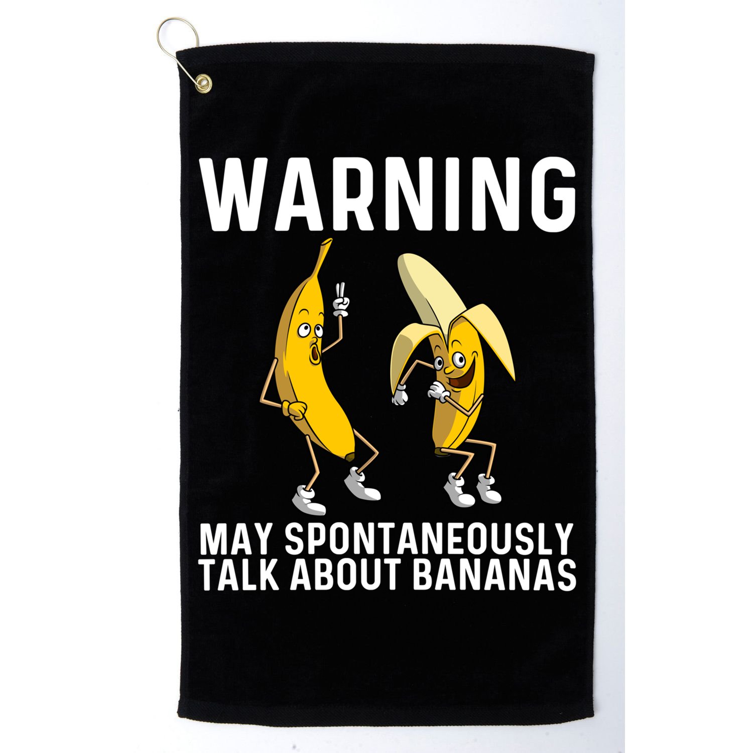 Banana Gift For Men Women Boys Girls Kids Banana Fruit Lover Gift Golf Towel