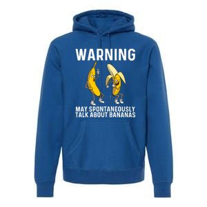 Banana Gift For Men Women Boys Girls Kids Banana Fruit Lover Gift Premium Hoodie