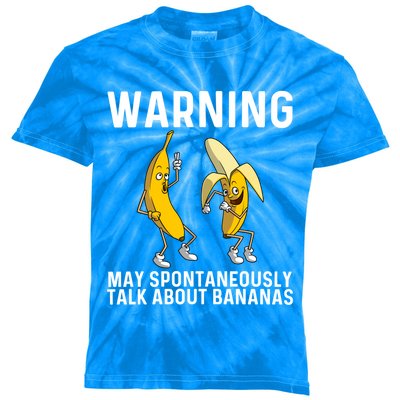 Banana Gift For Men Women Boys Girls Kids Banana Fruit Lover Gift Kids Tie-Dye T-Shirt