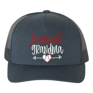 Baseball Grandma From Grandson Arrow Cute Heart Game Yupoong Adult 5-Panel Trucker Hat