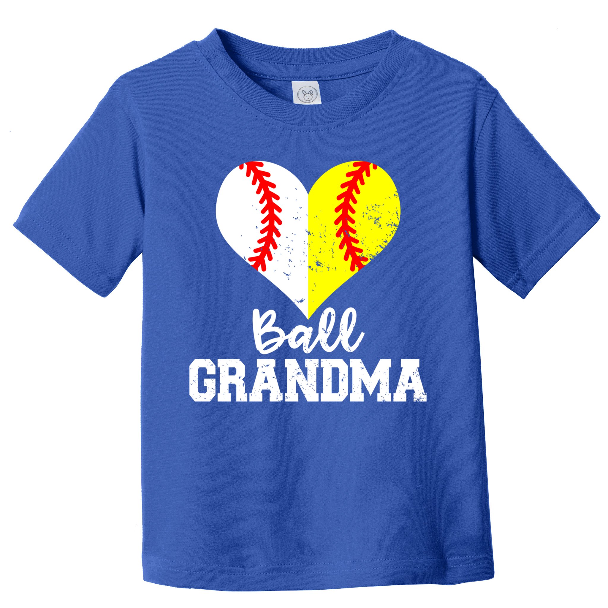 Ball Grandma Funny Baseball Softball Grandma Gift Toddler T-Shirt