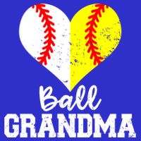 Ball Grandma Funny Baseball Softball Grandma Gift Toddler T-Shirt