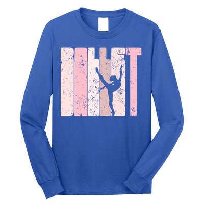 Ballet Gift For Teen Gift Silhouette Ballet Dance Gift Long Sleeve Shirt