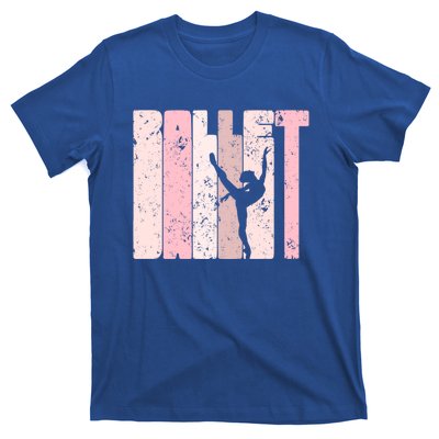 Ballet Gift For Teen Gift Silhouette Ballet Dance Gift T-Shirt