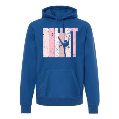 Ballet Gift For Teen Gift Silhouette Ballet Dance Gift Premium Hoodie