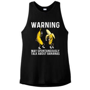 Banana Gift For Men Women Boy Girl Kids Banana Fruit Lover Ladies PosiCharge Tri-Blend Wicking Tank