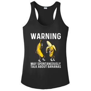 Banana Gift For Men Women Boy Girl Kids Banana Fruit Lover Ladies PosiCharge Competitor Racerback Tank