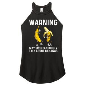 Banana Gift For Men Women Boy Girl Kids Banana Fruit Lover Women's Perfect Tri Rocker Tank