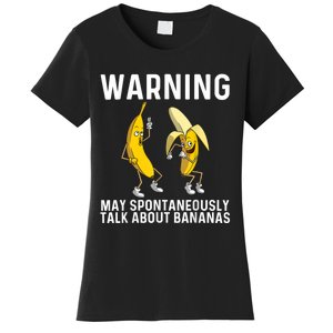 Banana Gift For Men Women Boy Girl Kids Banana Fruit Lover Women's T-Shirt