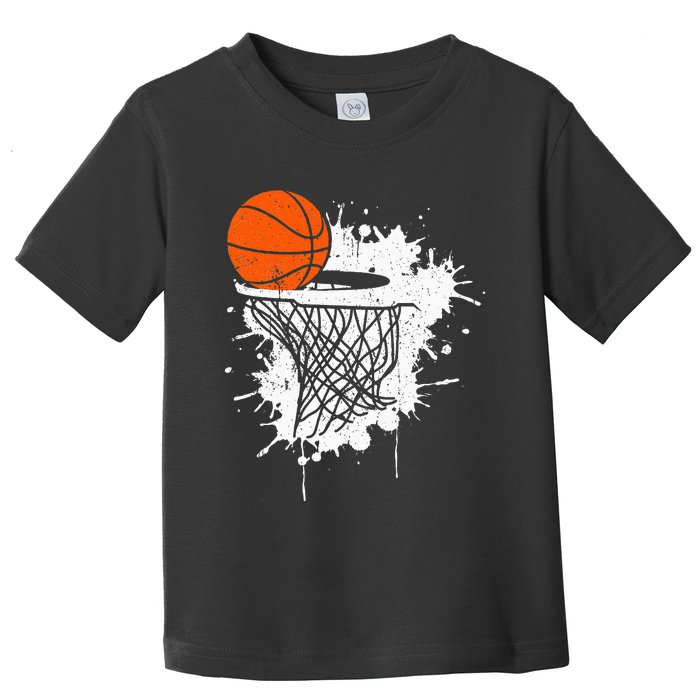 Basketball Gift For Coach Player Baller Toddler T-Shirt