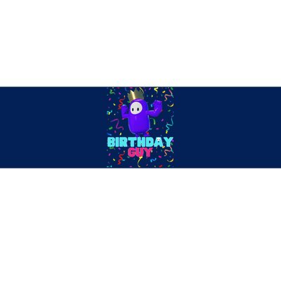 Birthday Guy Fun Popular Video Game Theme Birthday Bumper Sticker