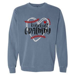 Baseball Grammy For Grandma Women Mother's Day Garment-Dyed Sweatshirt