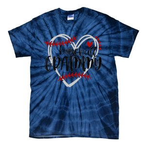 Baseball Grammy For Grandma Women Mother's Day Tie-Dye T-Shirt