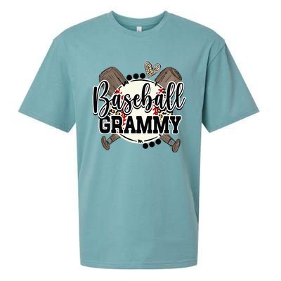 Baseball Grammy Funny Baseball Family Matching Sueded Cloud Jersey T-Shirt