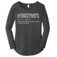 Booktrovert Gift For Librarian Women's Perfect Tri Tunic Long Sleeve Shirt