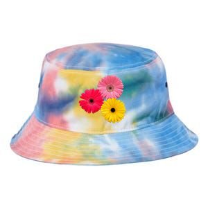 Blooming Gerbera Flower Daisies Gerberas Daisy Flowery Tie Dye Newport Bucket Hat