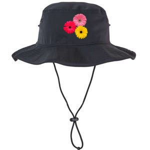 Blooming Gerbera Flower Daisies Gerberas Daisy Flowery Legacy Cool Fit Booney Bucket Hat