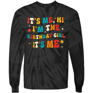 Birthday Girl Gifts Birthday Girl Tie-Dye Long Sleeve Shirt