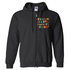 Birthday Girl Gifts Birthday Girl Full Zip Hoodie