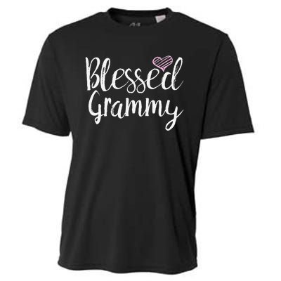 Blessed Grammy Grandma Gifts Cooling Performance Crew T-Shirt