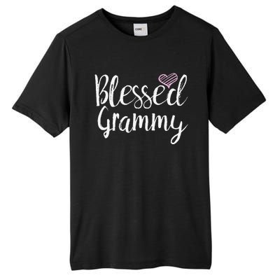 Blessed Grammy Grandma Gifts Tall Fusion ChromaSoft Performance T-Shirt