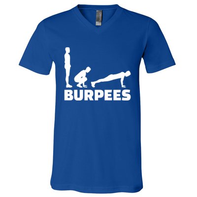 Burpees Great Gift V-Neck T-Shirt