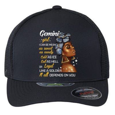 Birthday Gift Gemini May or June Wo Flexfit Unipanel Trucker Cap