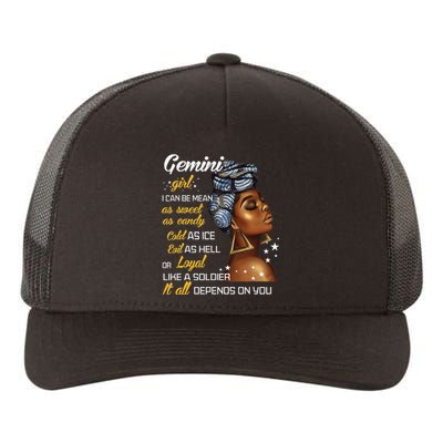 Birthday Gift Gemini May or June Wo Yupoong Adult 5-Panel Trucker Hat