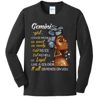 Birthday Gift Gemini May or June Wo Kids Long Sleeve Shirt