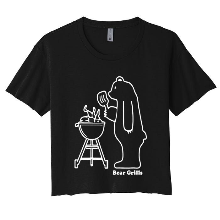 Bear Grills Grylls Women's Crop Top Tee