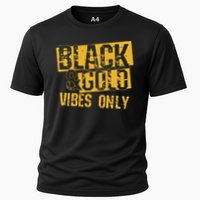 Black Gold Game Day Group For High School Football Cooling Performance Crew T-Shirt