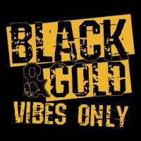 Black Gold Game Day Group For High School Football Cooling Performance Crew T-Shirt