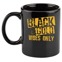 Black Gold Game Day Group For High School Football 11oz C Handle Ceramic Mug