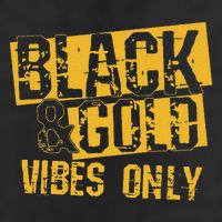 Black Gold Game Day Group For High School Football 11oz C Handle Ceramic Mug