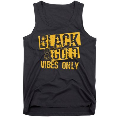 Black Gold Game Day Group For High School Football Tank Top