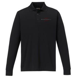 Baseball Great Gift Baseball Cute Gift Performance Long Sleeve Polo