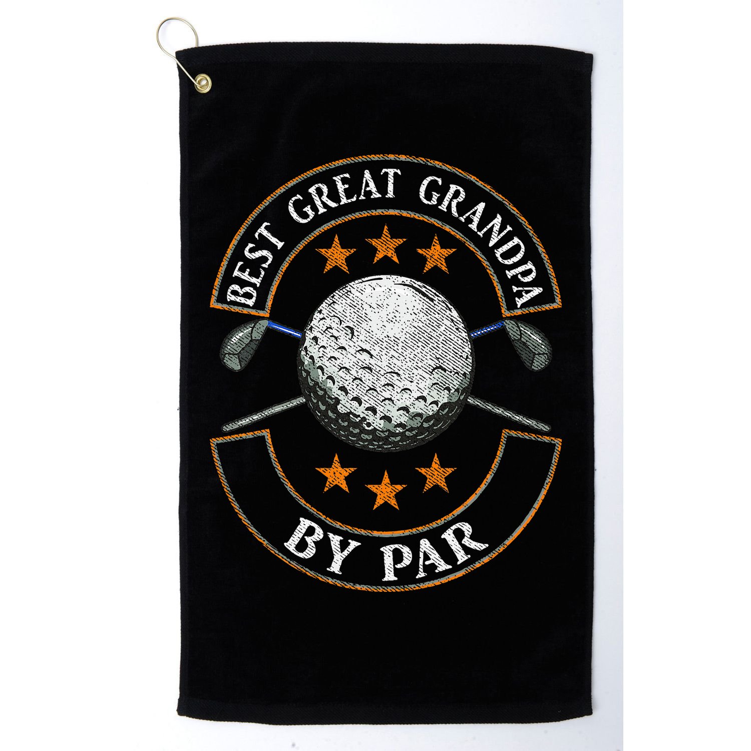 Best Great Grandpa By Par Golf Lover Sports Fathers Day Gift  Golf Towel