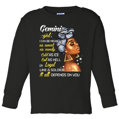 Birthday Gift Gemini Girl May Or June Women Toddler Long Sleeve Shirt