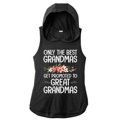 Best Great Grandma Art For Grandma Wo Great Grandmother  Ladies PosiCharge Tri-Blend Wicking Draft Hoodie Tank