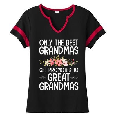 Best Great Grandma Art For Grandma Wo Great Grandmother  Ladies Halftime Notch Neck Tee