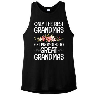 Best Great Grandma Art For Grandma Wo Great Grandmother  Ladies PosiCharge Tri-Blend Wicking Tank