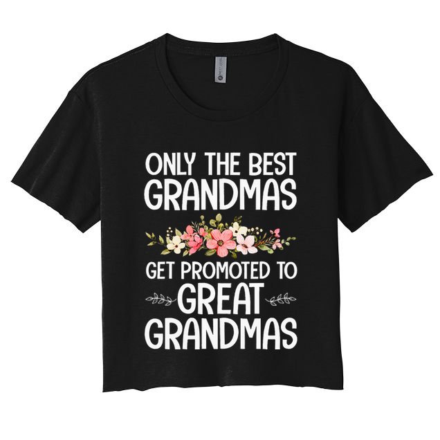 Best Great Grandma Art For Grandma Wo Great Grandmother  Crop Top