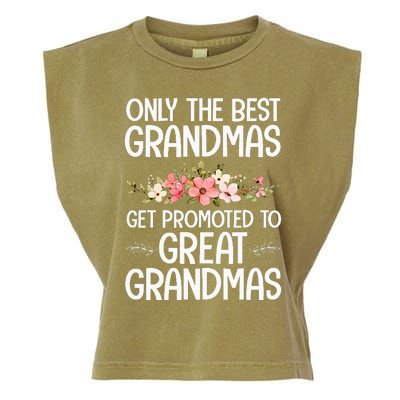 Best Great Grandma Art For Grandma Wo Great Grandmother  Garment-Dyed Women's Muscle Tee