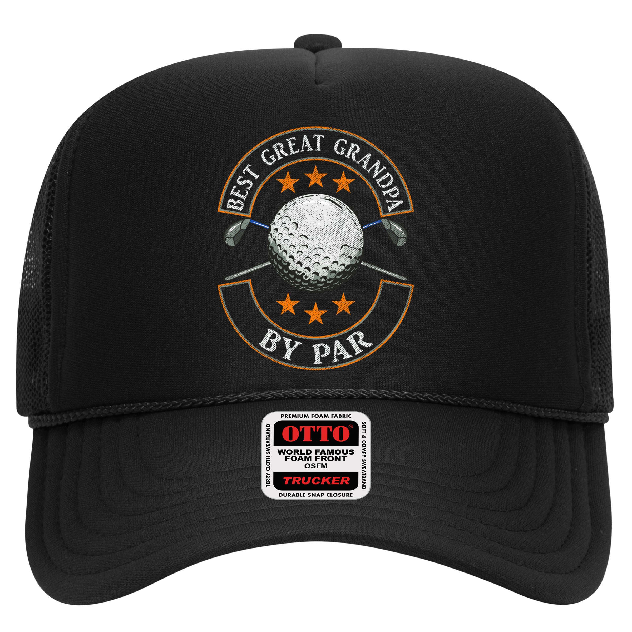 Best Great Grandpa By Par Golf Lover Sports Fathers Day Gift Hat