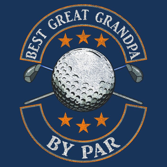 Best Great Grandpa By Par Golf Lover Sports Fathers Day Gift Hoodie